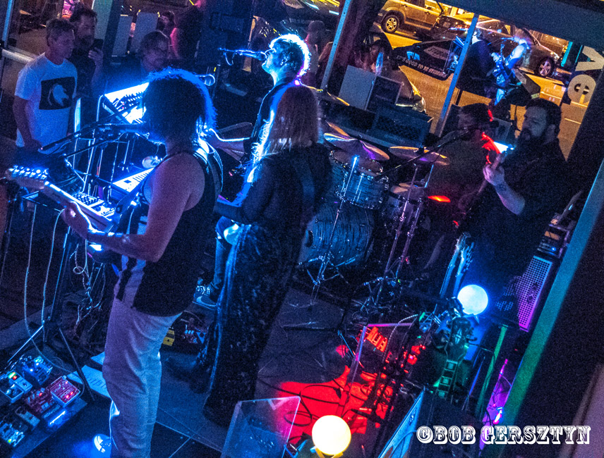 Sleep Millennium, Venti's Cafe, photo by Bob Gersztyn