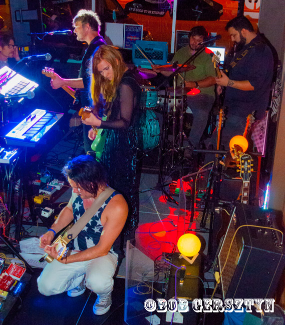 Sleep Millennium, Venti's Cafe, photo by Bob Gersztyn