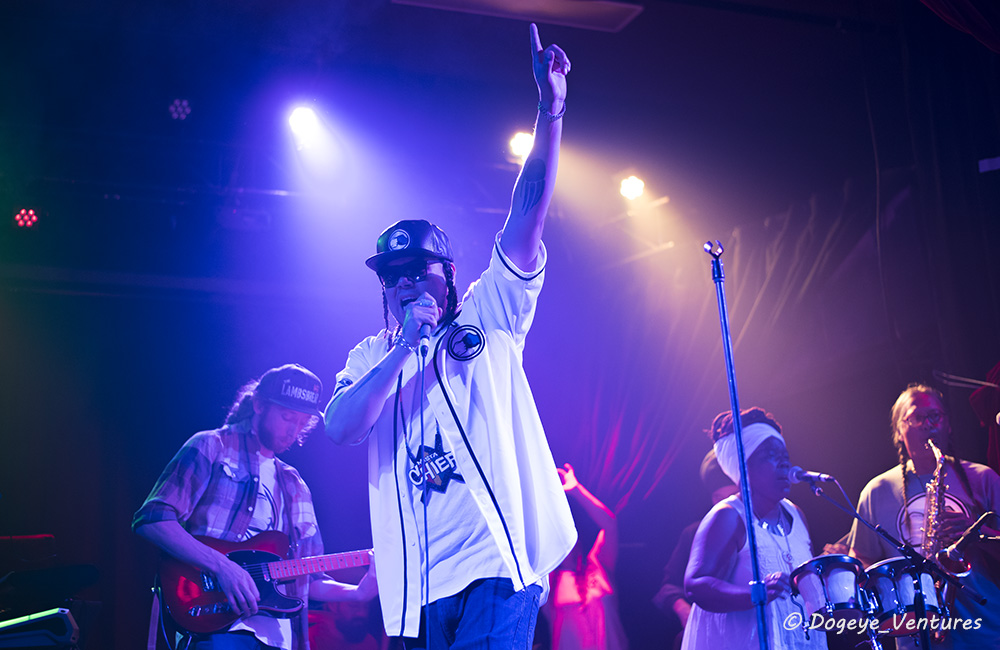 Mista Chief, Rising Buffalo Tribe, Star Theater, photo by Ashley Strom