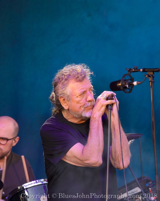 Robert Plant, Edgefield Amphitheater, photo by John Alcala