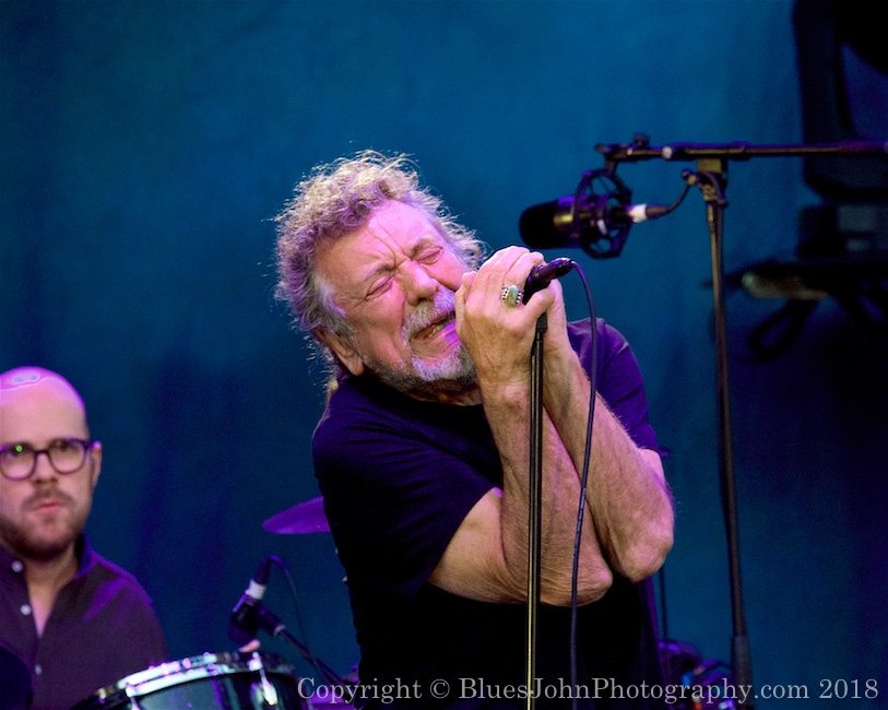 Robert Plant, Edgefield Amphitheater, photo by John Alcala