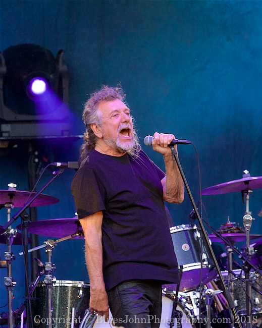 Robert Plant, Edgefield Amphitheater, photo by John Alcala