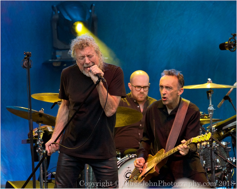 Robert Plant, Edgefield Amphitheater, photo by John Alcala