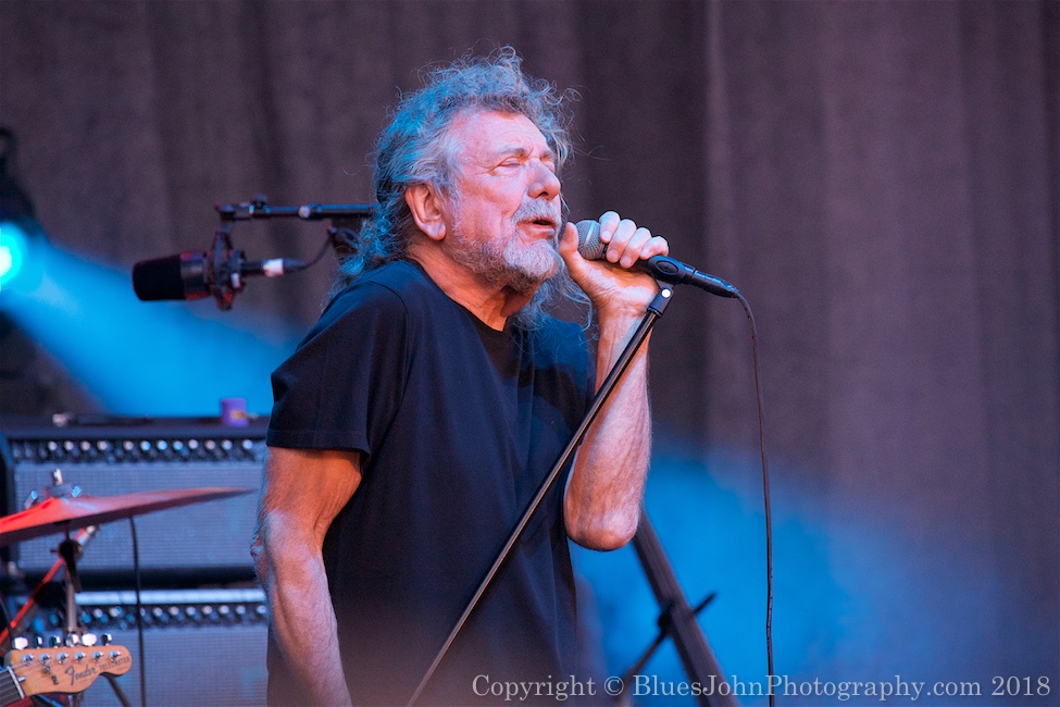 Robert Plant, Edgefield Amphitheater, photo by John Alcala