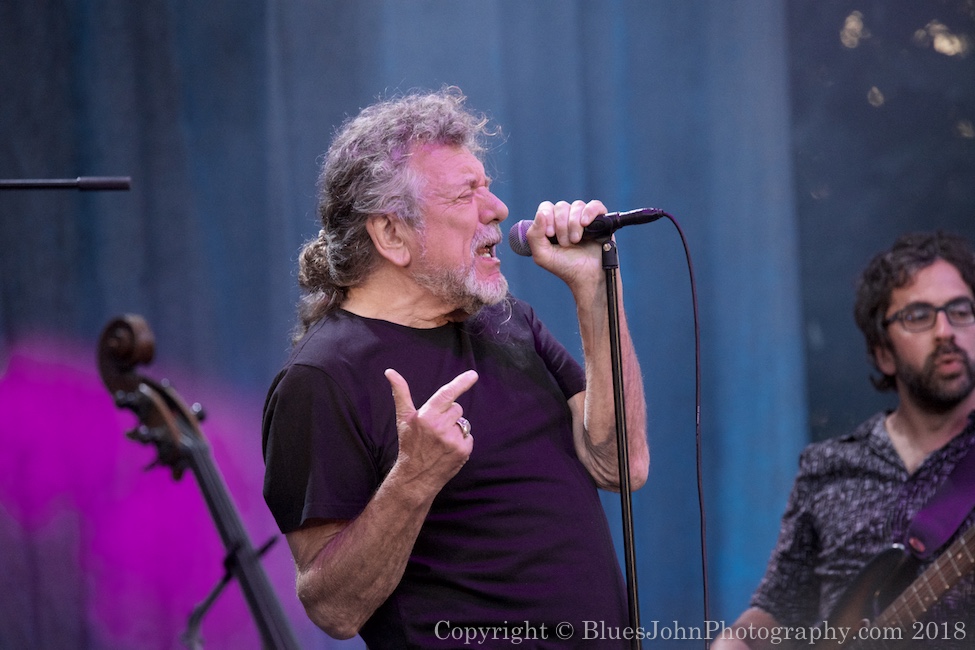 Robert Plant, Edgefield Amphitheater, photo by John Alcala