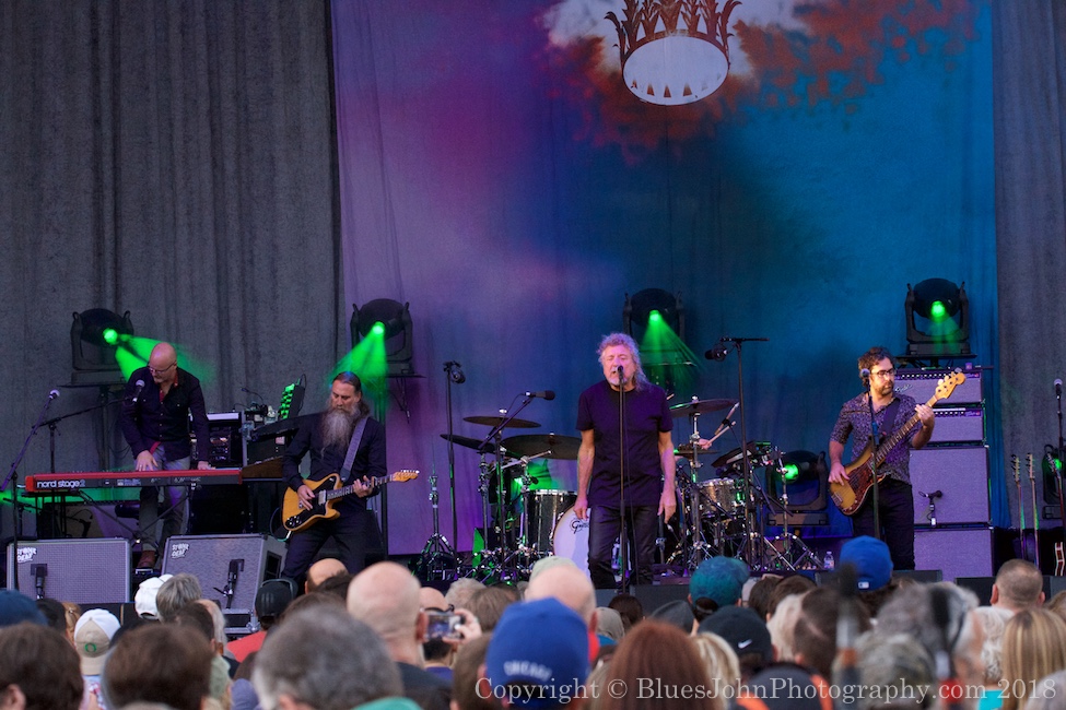 Robert Plant, Edgefield Amphitheater, photo by John Alcala