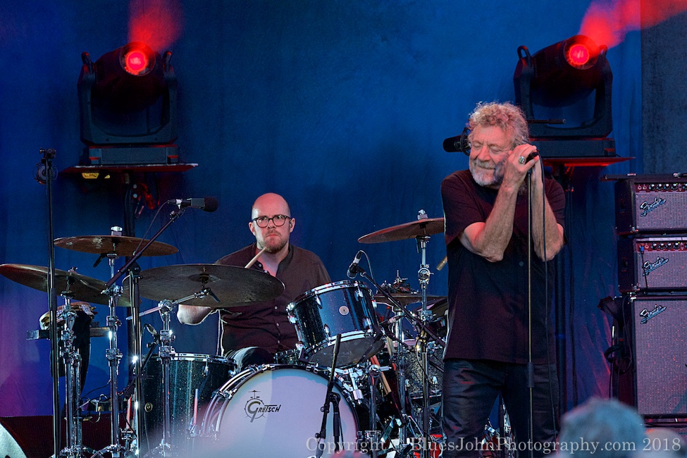 Robert Plant, Edgefield Amphitheater, photo by John Alcala