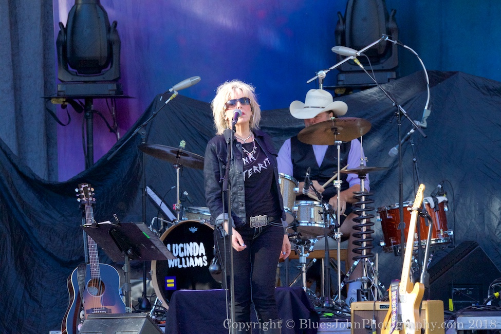 Lucinda Williams, Edgefield Amphitheater, photo by John Alcala