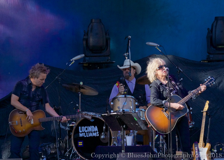 Lucinda Williams, Edgefield Amphitheater, photo by John Alcala