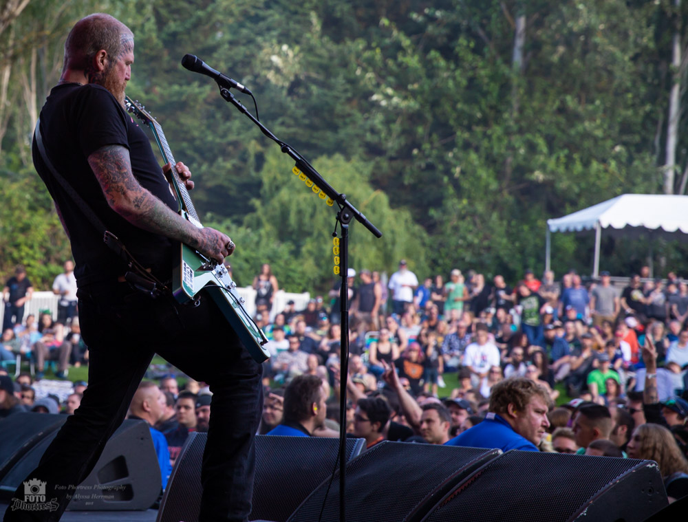 Mastodon, Edgefield Amphitheater, photo by Alyssa Herrman