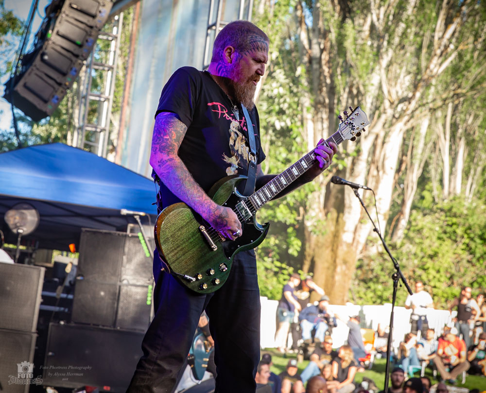 Mastodon, Edgefield Amphitheater, photo by Alyssa Herrman