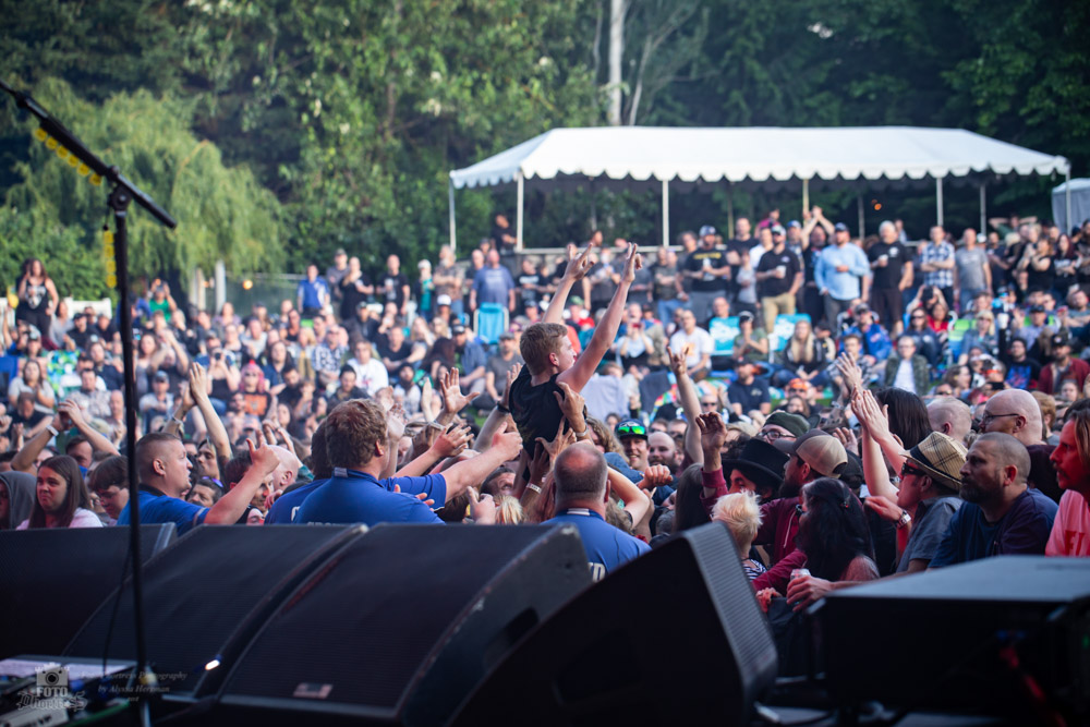 Mastodon, Edgefield Amphitheater, photo by Alyssa Herrman