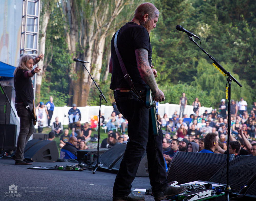 Mastodon, Edgefield Amphitheater, photo by Alyssa Herrman