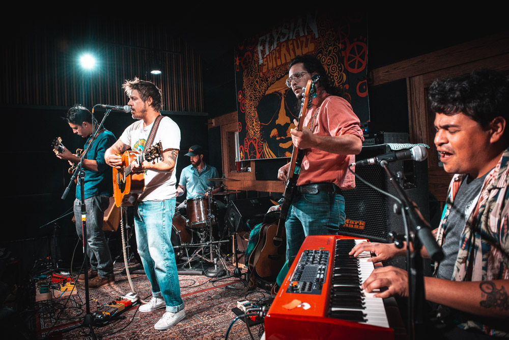 The Harmed Brothers, Alberta Street Pub, photo by Chad Lanning