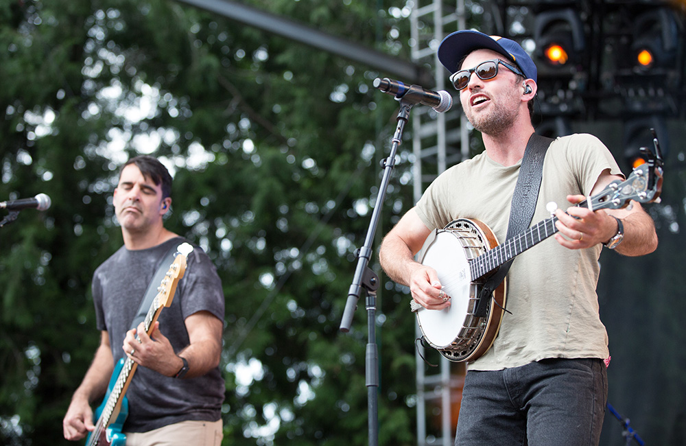 The Avett Brothers, Edgefield Amphitheater, photo by Joe Duquette