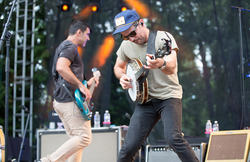 The Avett Brothers, Edgefield Amphitheater, photo by Joe Duquette