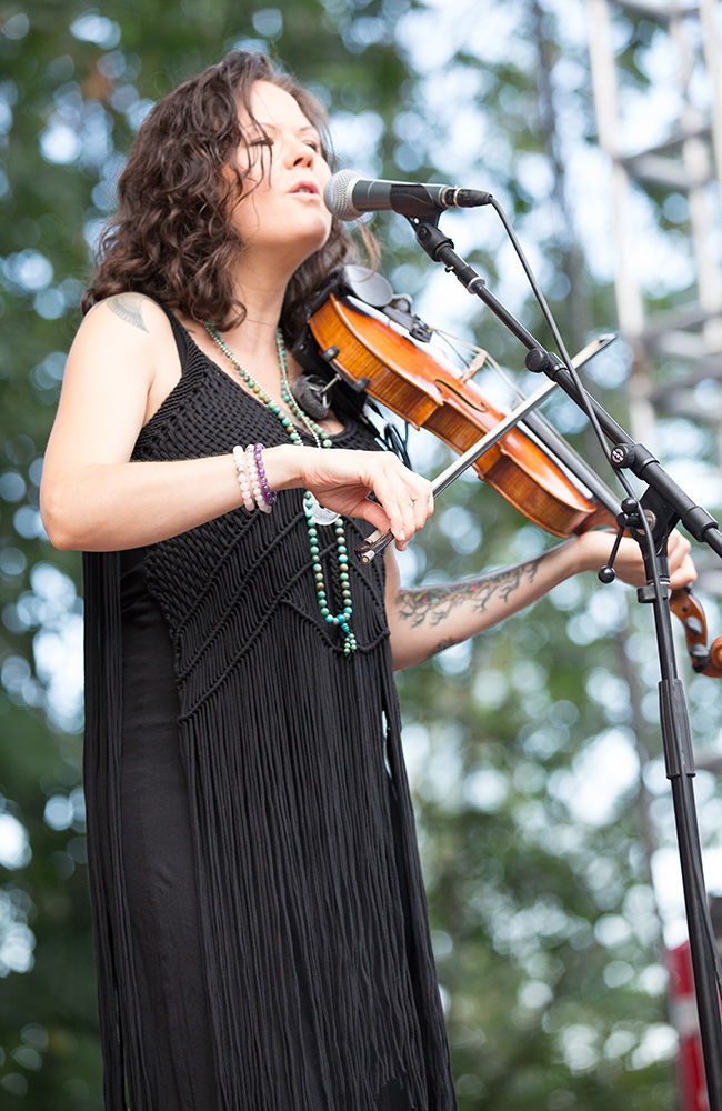 The Avett Brothers, Edgefield Amphitheater, photo by Joe Duquette