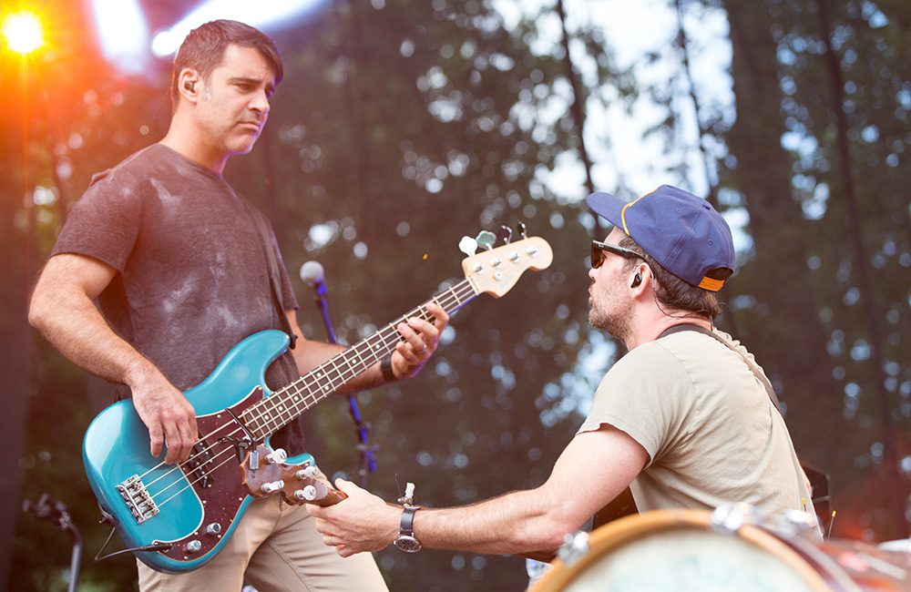 The Avett Brothers, Edgefield Amphitheater, photo by Joe Duquette