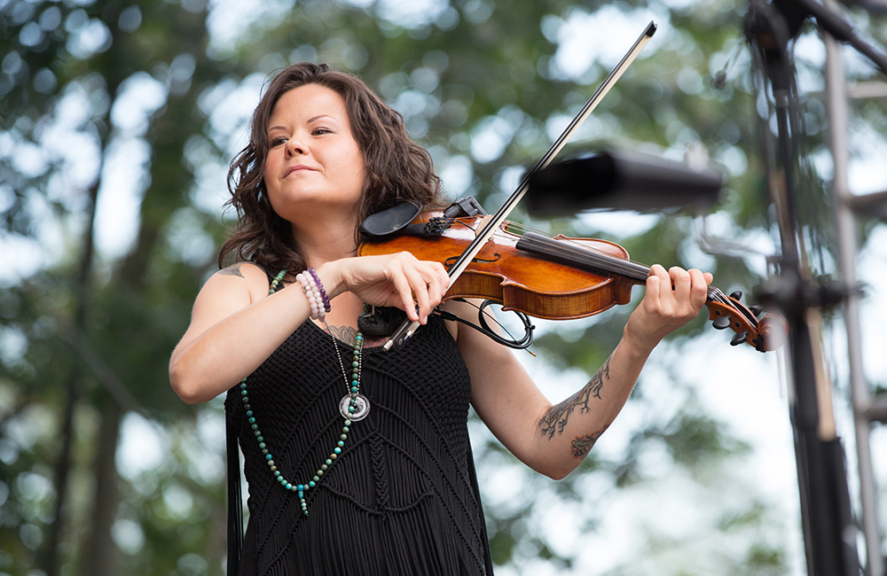The Avett Brothers, Edgefield Amphitheater, photo by Joe Duquette