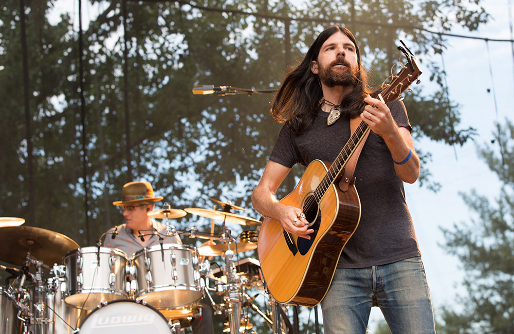 The Avett Brothers, Edgefield Amphitheater, photo by Joe Duquette