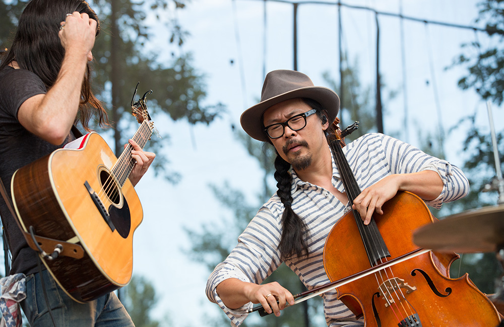 The Avett Brothers, Edgefield Amphitheater, photo by Joe Duquette