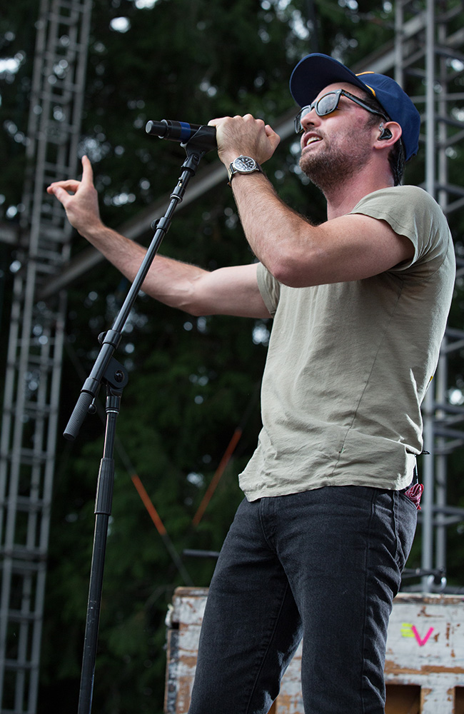 The Avett Brothers, Edgefield Amphitheater, photo by Joe Duquette