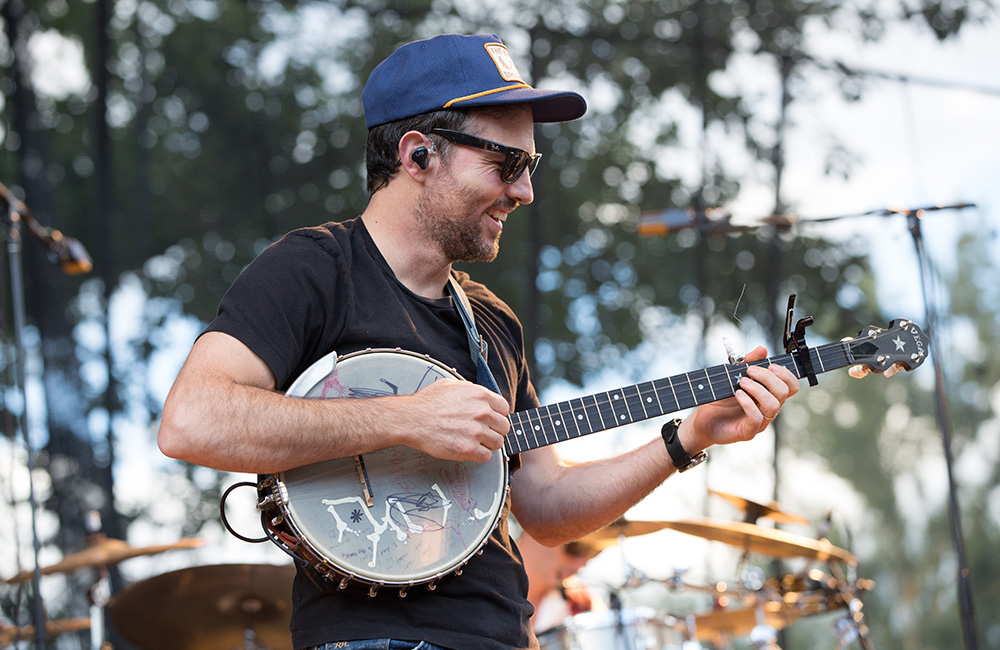The Avett Brothers, Edgefield Amphitheater, photo by Joe Duquette