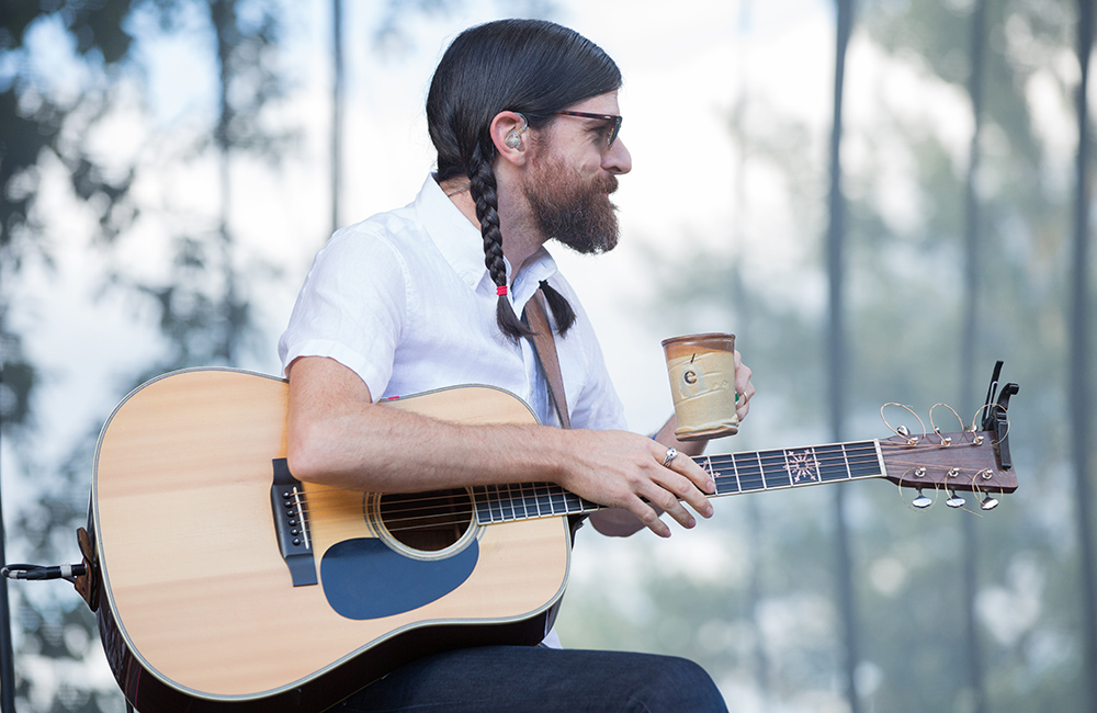 The Avett Brothers, Edgefield Amphitheater, photo by Joe Duquette
