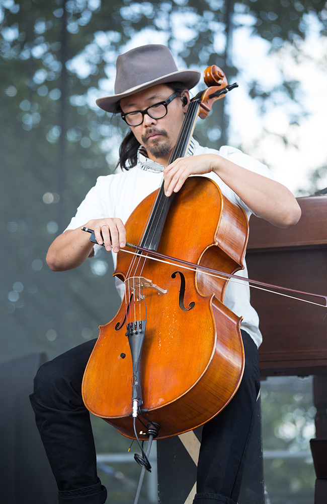 The Avett Brothers, Edgefield Amphitheater, photo by Joe Duquette