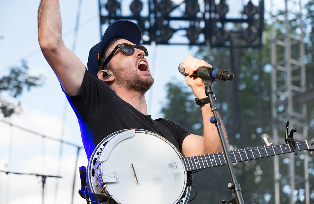 The Avett Brothers, Edgefield Amphitheater, photo by Joe Duquette