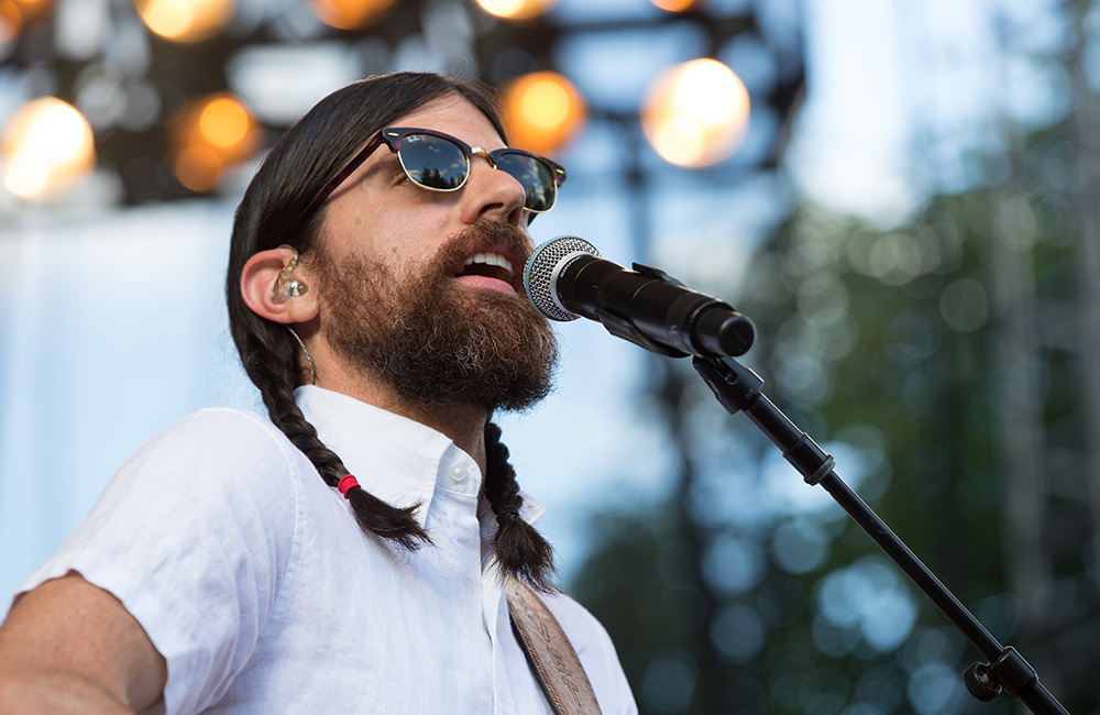 The Avett Brothers, Edgefield Amphitheater, photo by Joe Duquette