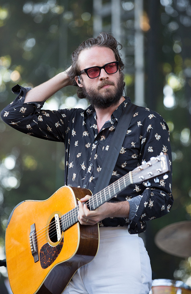 Father John Misty, Edgefield Amphitheater, photo by Joe Duquette