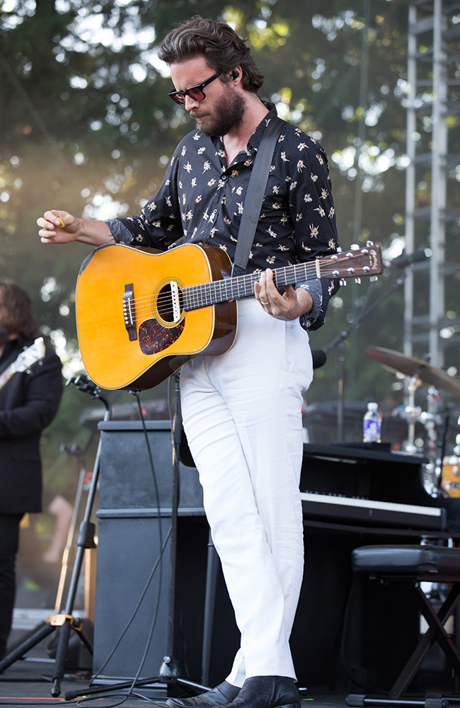 Father John Misty, Edgefield Amphitheater, photo by Joe Duquette