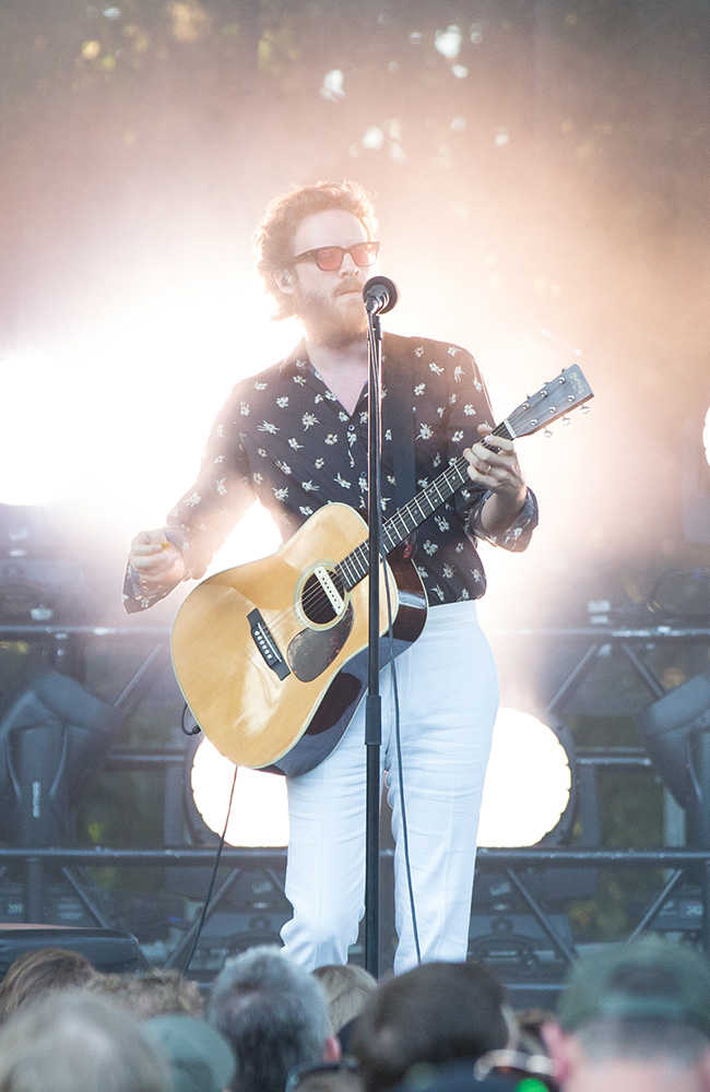 Father John Misty, Edgefield Amphitheater, photo by Joe Duquette