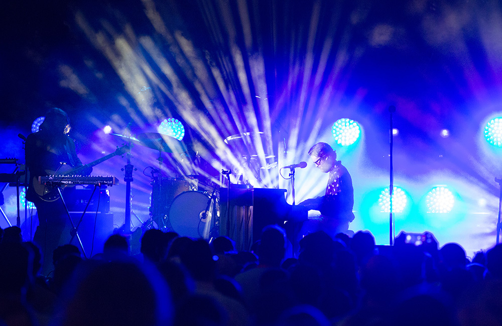 Father John Misty, Edgefield Amphitheater, photo by Joe Duquette