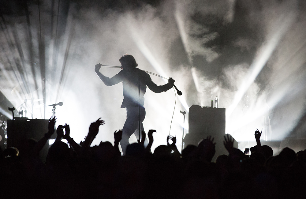 Father John Misty, Edgefield Amphitheater, photo by Joe Duquette