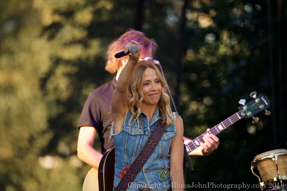 Sheryl Crow, Edgefield Amphitheater, photo by John Alcala