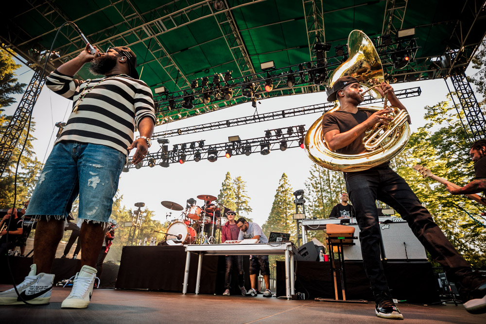 The Roots, Oregon Zoo Amphitheatre, photo by Tojo Andrianarivo