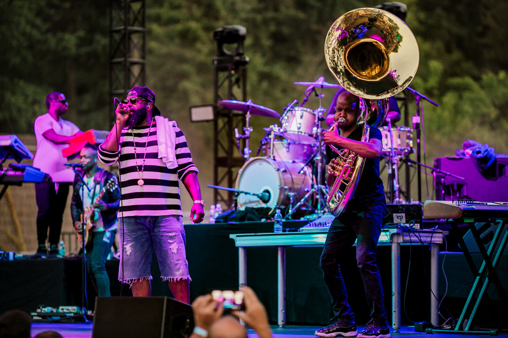The Roots, Oregon Zoo Amphitheatre, photo by Tojo Andrianarivo