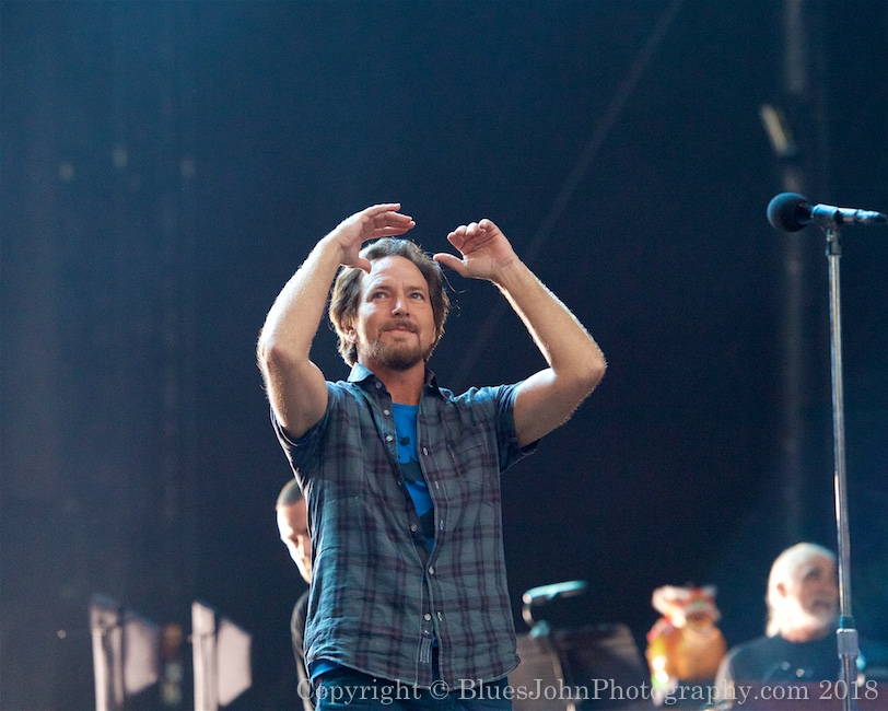 Pearl Jam, Safeco Field, photo by John Alcala