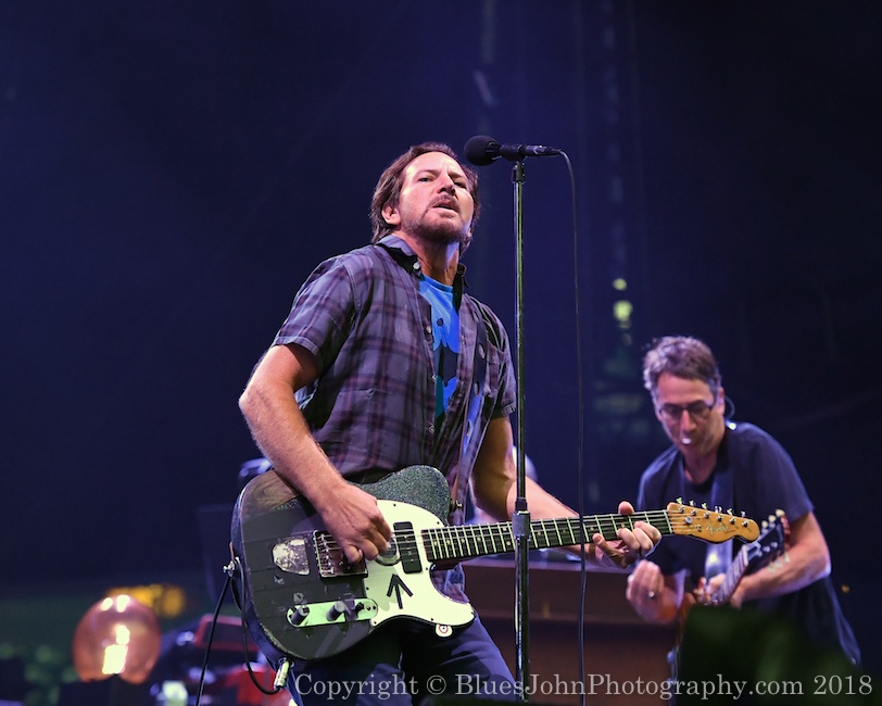 Pearl Jam, Safeco Field, photo by John Alcala