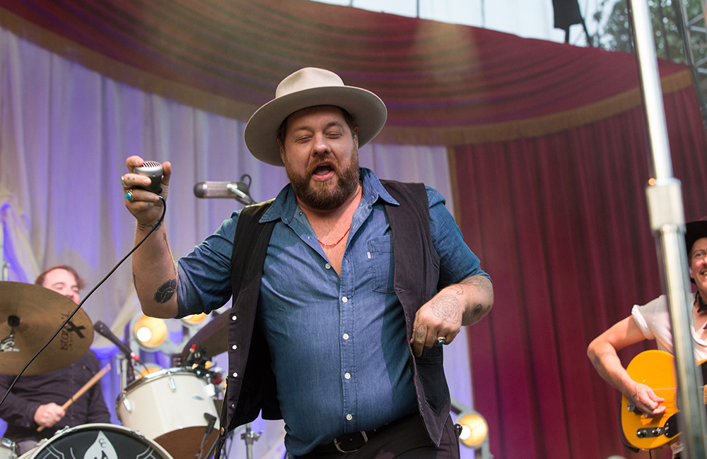 Nathaniel Rateliff, Edgefield Amphitheater, photo by Joe Duquette