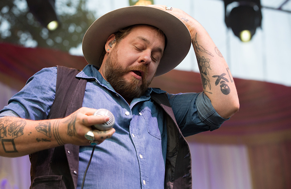Nathaniel Rateliff, Edgefield Amphitheater, photo by Joe Duquette