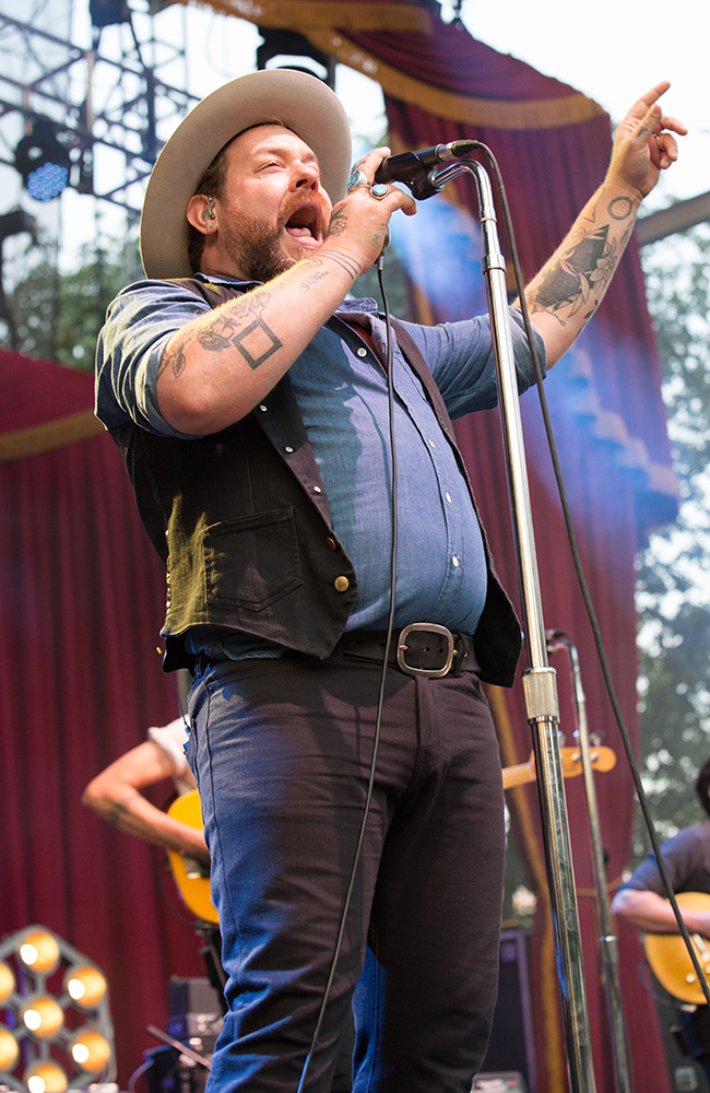 Nathaniel Rateliff, Edgefield Amphitheater, photo by Joe Duquette