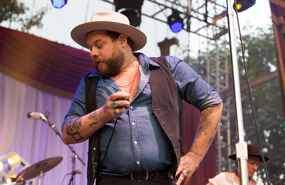 Nathaniel Rateliff, Edgefield Amphitheater, photo by Joe Duquette