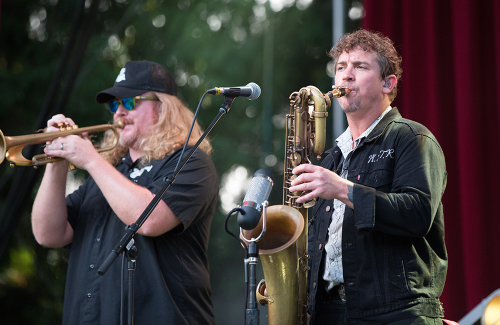 Nathaniel Rateliff, Edgefield Amphitheater, photo by Joe Duquette