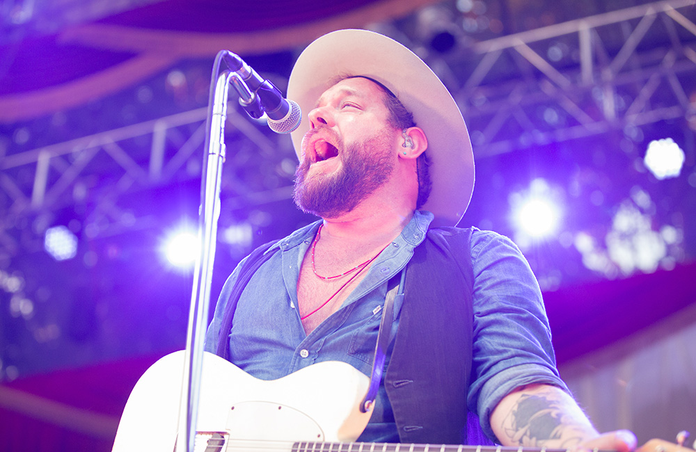 Nathaniel Rateliff, Edgefield Amphitheater, photo by Joe Duquette