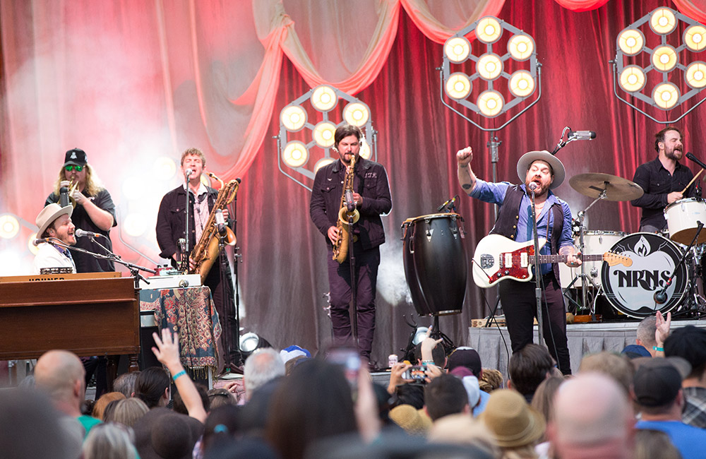 Nathaniel Rateliff, Edgefield Amphitheater, photo by Joe Duquette