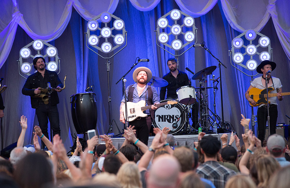 Nathaniel Rateliff, Edgefield Amphitheater, photo by Joe Duquette