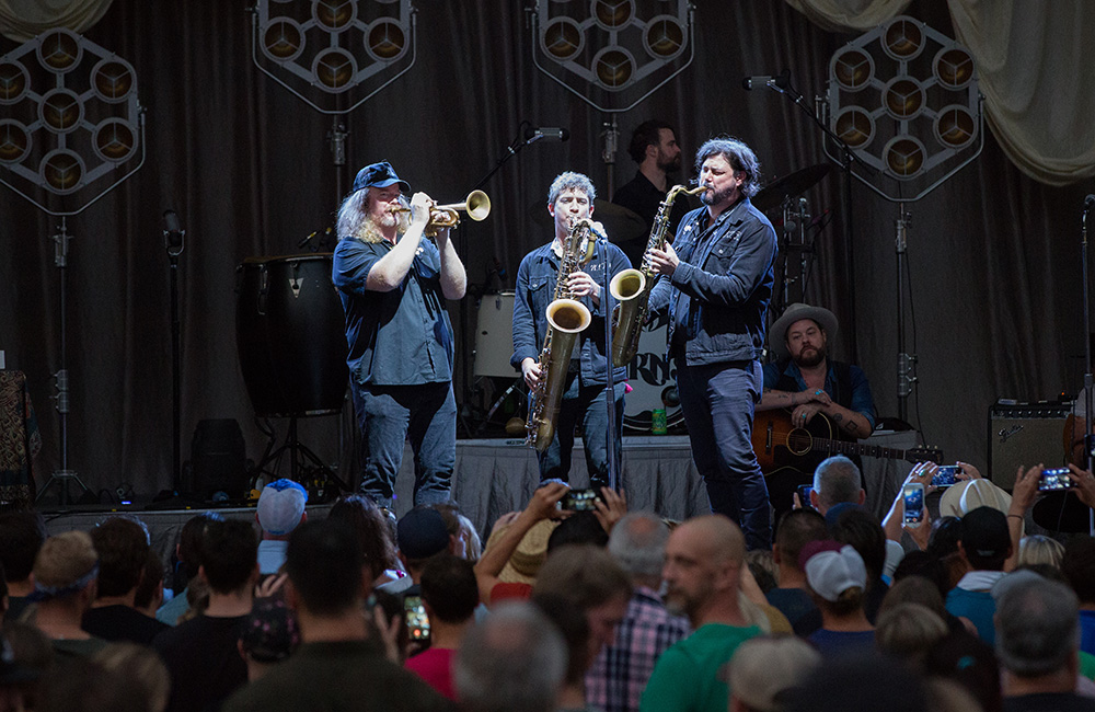 Nathaniel Rateliff, Edgefield Amphitheater, photo by Joe Duquette